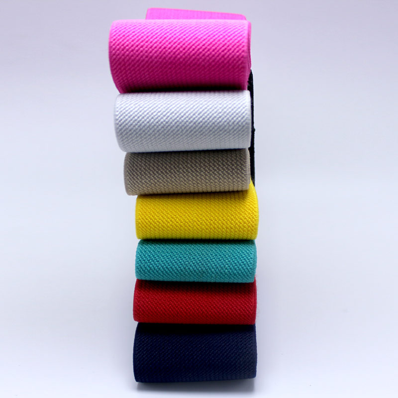 5cm bredbåndsbukser nederdel bælte farve elastikbånd / twill elastisk tapelatex elastisk tape elastik