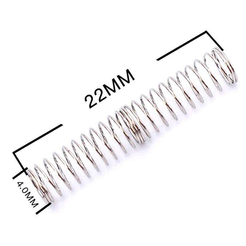 22mm Mechanical Keyboard Switch Spring Two-Stage Gamer Custom Switch Spring 30 40 45 50 65 70 80 Force