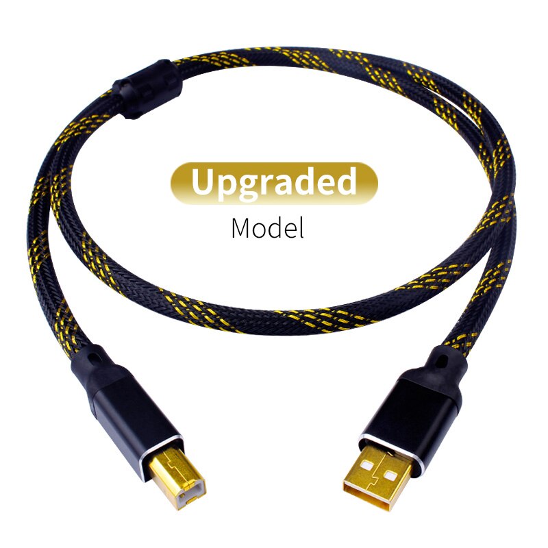 Canare Hifi Usb-kabel Dac A-B Alpha Occ Digitale Ab Audio A Naar B Hoge Endtype A Naar Type B hifi Datakabel: upgraded model / 0.5m