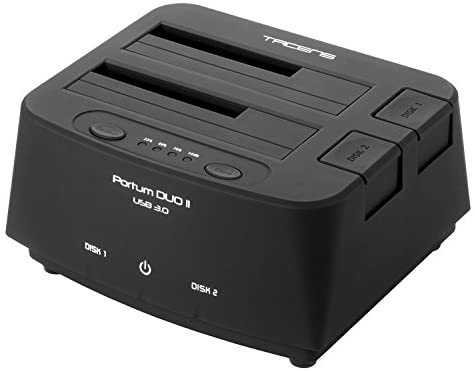 Docking Station Tacens 5portumdu-2 Usb3.0 Voor 2 Sata 2.5 Of 3.5 Clonado Autonomo Otb One Touch Backup