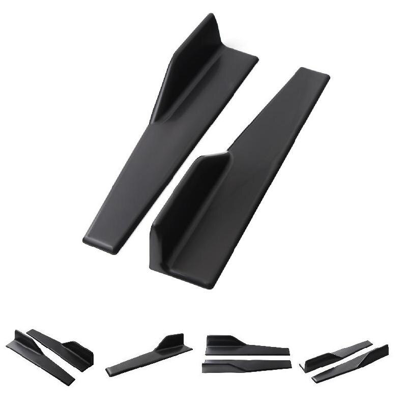2 Pcs Universal Fit Black Side Rok Rocker Splitters Winglet Vleugels voor Auto 'S XR657