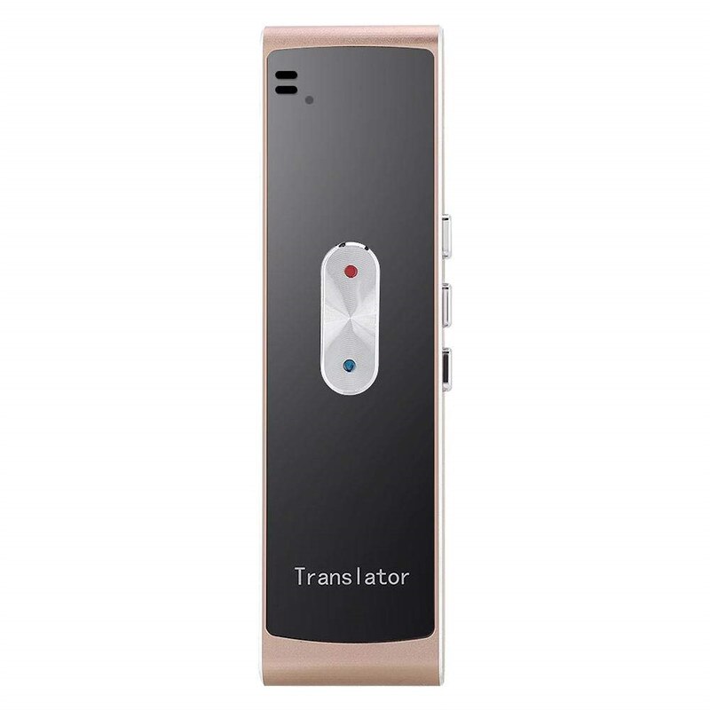 Smart Voice Speech Translator Two-Way Real Time 30 Multi-Language Translation For Learning Travelling Business Meet: Golden