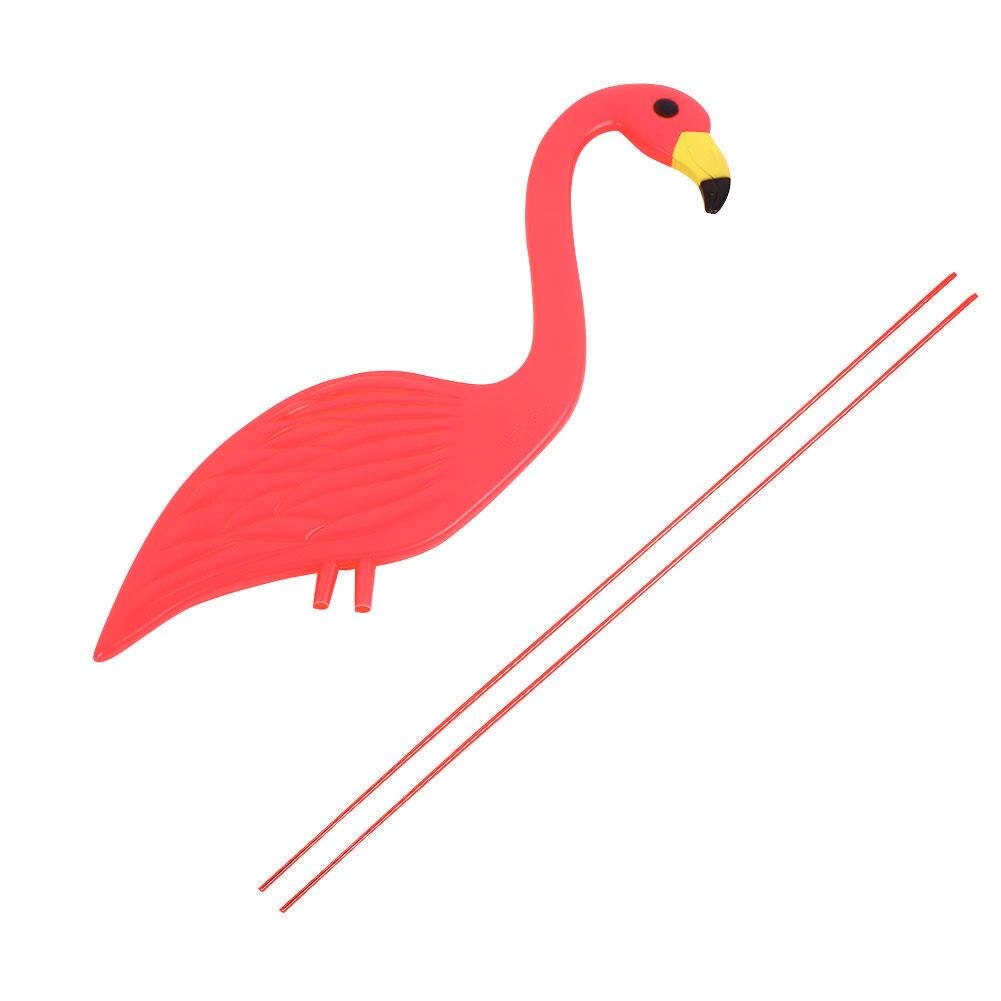 1Pcs Pink Flamingo Statue Gardening Decor Artificial Flamingo Decoration Outdoor Home Yard Garden Lawn Art Ornaments Plastic