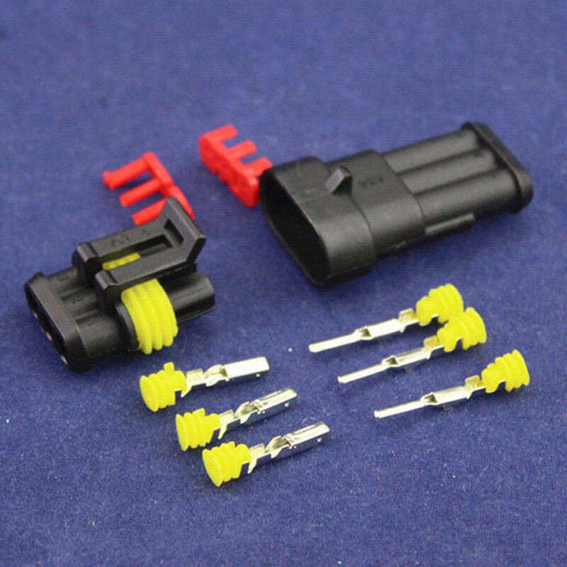 Plastic Terminal connector 5 Sets Electrical Wire Plug For Car Trucks Assortment