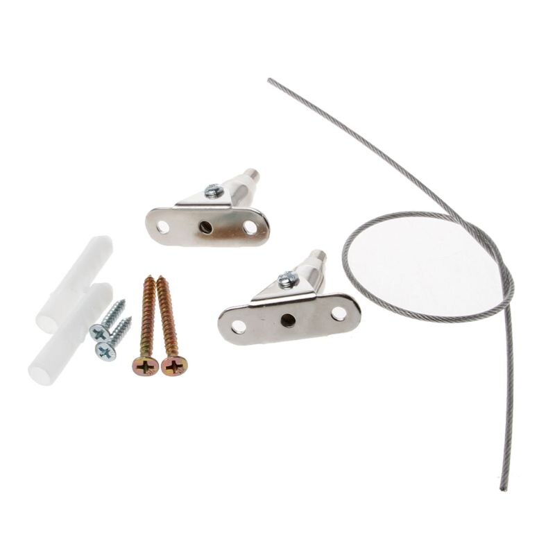 YEYA No Drill Anti Tip Furniture Straps Wall Anchors For Baby Proofing