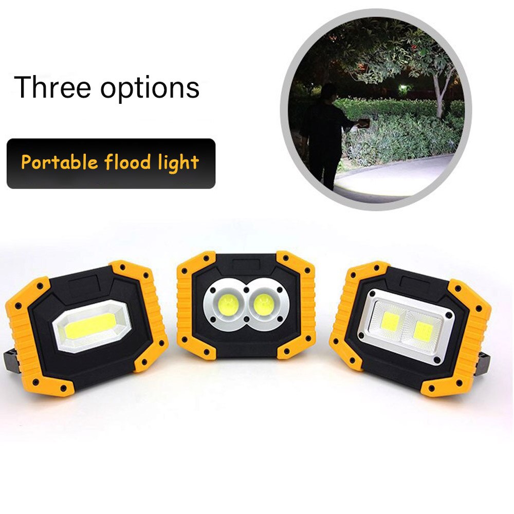 Linterna de acampada, luz LED recargable, Faro, luces para exteriores, equipo de foco para turismo, portátil, resistente al agua