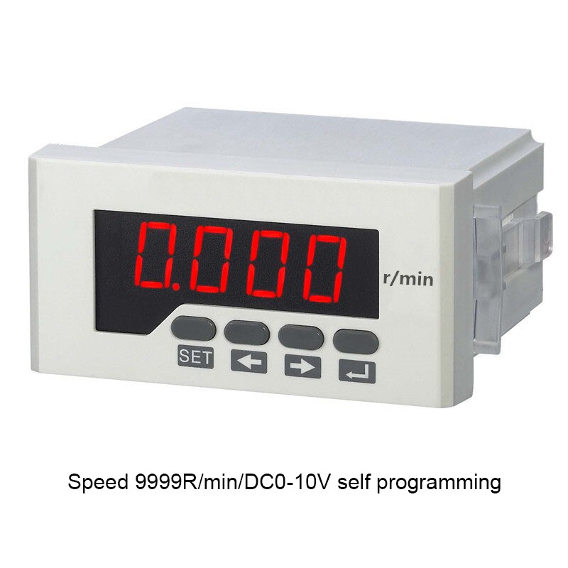 Tachometer Digital Anzeige 0-10V Wandler 4-20MA eingang Anzeige frequenz Hz Motor- tachometer tachometer DP3: 9999r min DC0-10V