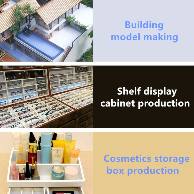 1PCS 100mm*200mm PVC foam board building model materials, carving board, advertising materials, model making DIY handwork