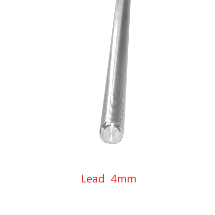 304 stainless steel T6 length 500mm 550mm lead 1mm 2mm 4mm 6mm 12mm trapezoidal spindle screw