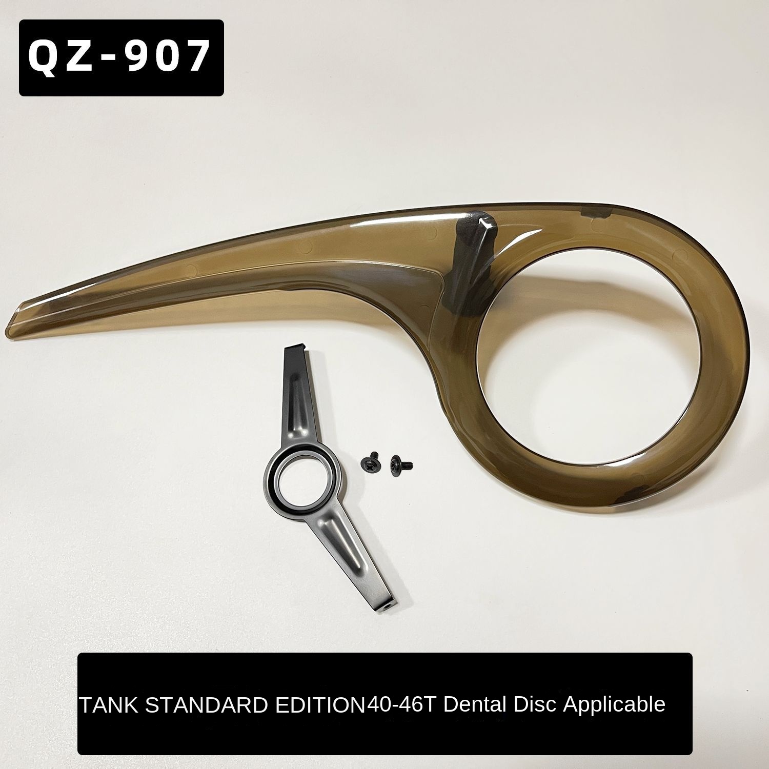 1 Set Bike Chain Guard High Strength Universal for 40-46 Teeth Chainrings Sprocket Crankset Guard Bicycle Protection Accessories: green