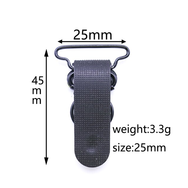 10PCS Womens Leg Garter Straps Thigh High Stockings Suspender Belt Metal Clips Leg Harness Garter Belt Clips Accessories: 2