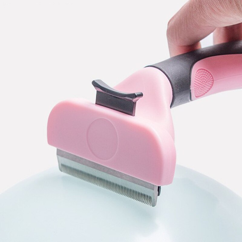 Pet Cat Hair Removal Brush Furmine Comb For Cats Animal Hair Removal Comb For Death Hair Deshedding Brush Cat dog Grooming tools