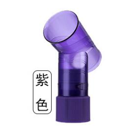 DIY pelo difusor salón Magic rodillo de pelo secado Cap secador de pelo rizado de viento rodillo de cobertura de la secadora herramientas de para cuidado del cabello: Purple