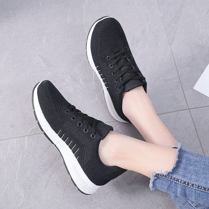 Tenis feminino kvinner tennissko utendørs lett sport treningssko tenis blancos joggesko tenis plataforma student flate sko 1