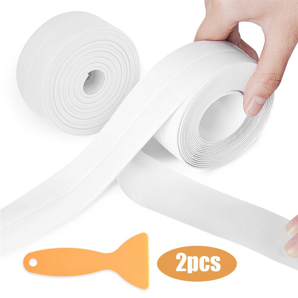 Vanntett tape gap formfast tape nyttig praktisk silikon fjerning skrape pvc bøtte tette ut vann luft tette tape