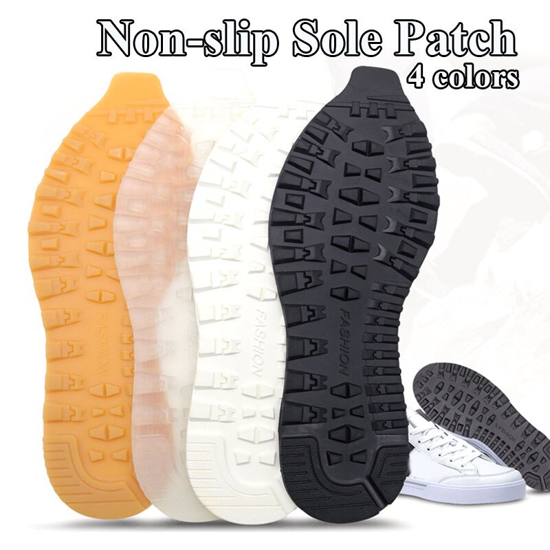 Rubber Shoe Soles Anti Slip Foot Pads Full Sole Protector Sneaker Repair Patch Pad Shoes Sticker Wear-Resistant Sole Accessories