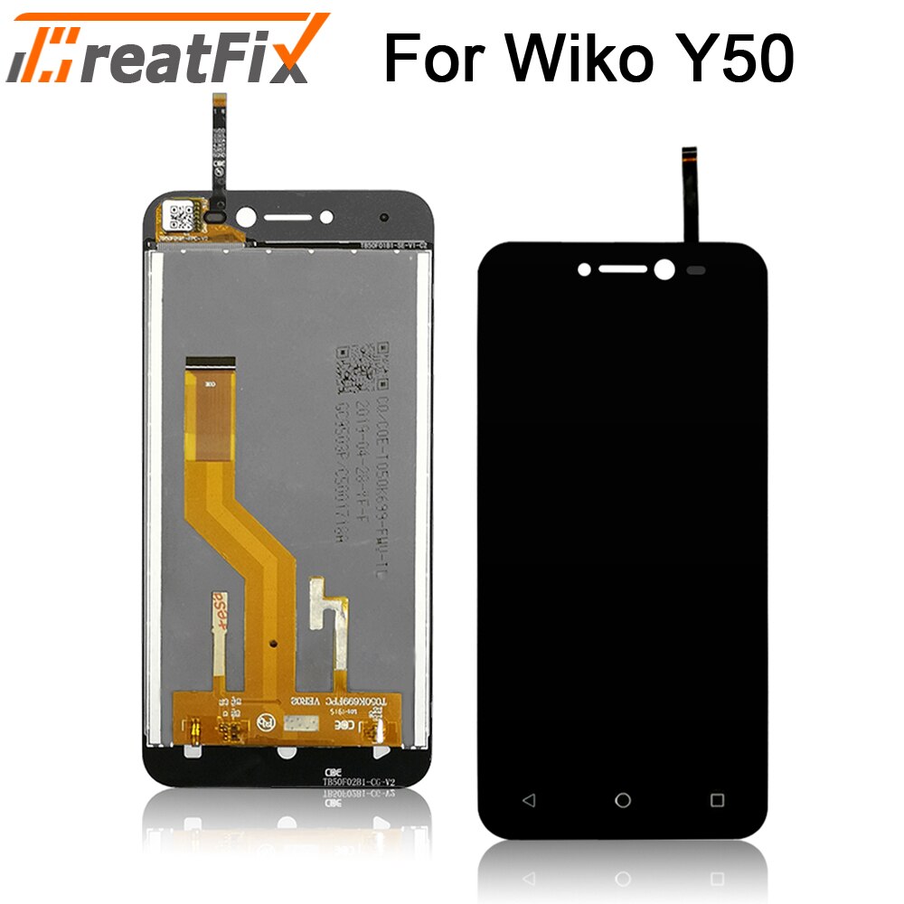 Original Tested For Wiko Y50 Y60 Y70 Y80 LCD touch Screen LCD Display Assembly Replacement lcd for wiko Y80 Jerry 4 screen