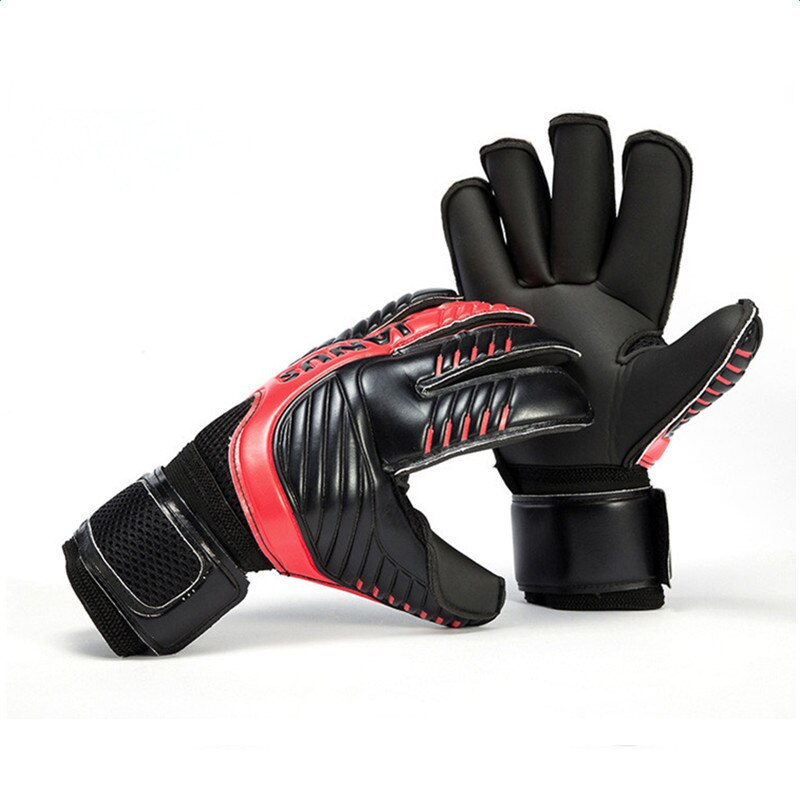 Guantes de portero para hombre, manoplas de fútbol de malla de látex, guantes de portero profesionales de fútbol para adultos y niños