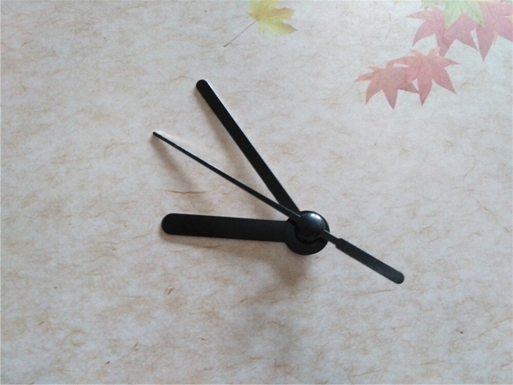 50Sets Best Quartz Clock Black Short Arrows Clock Hands for DIY Clock Repair