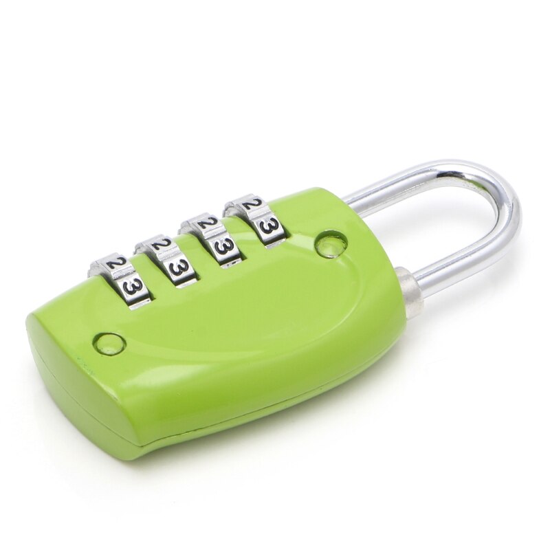 4 Dial Cijfercombinatie Koffer Bagage Metalen Code Sluizen Hangslot Wxtc