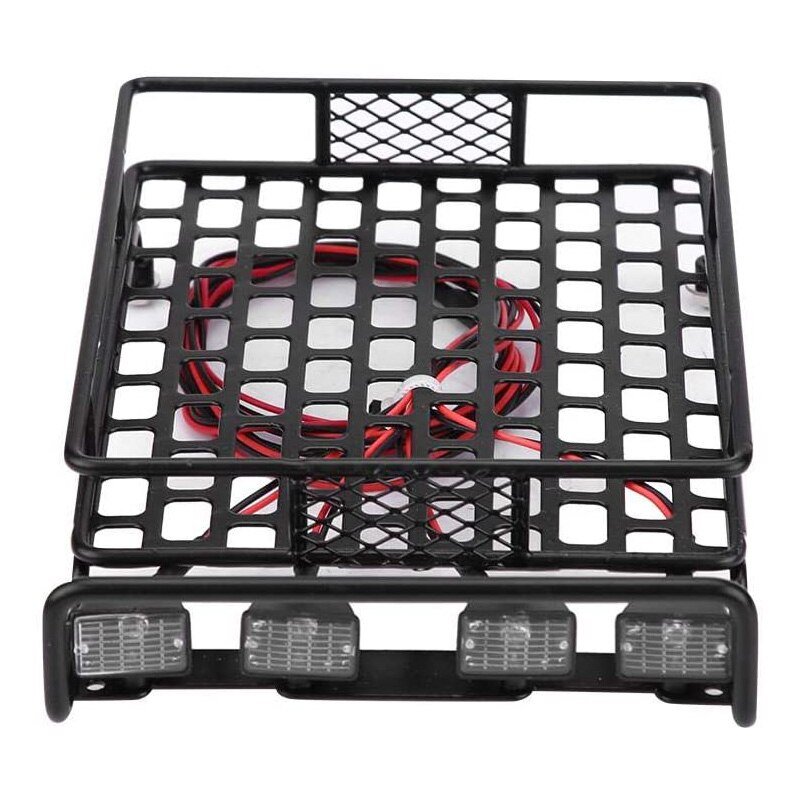 Roof Luggage Rack LED Light Bar for Wrangler Tamiy... Grandado