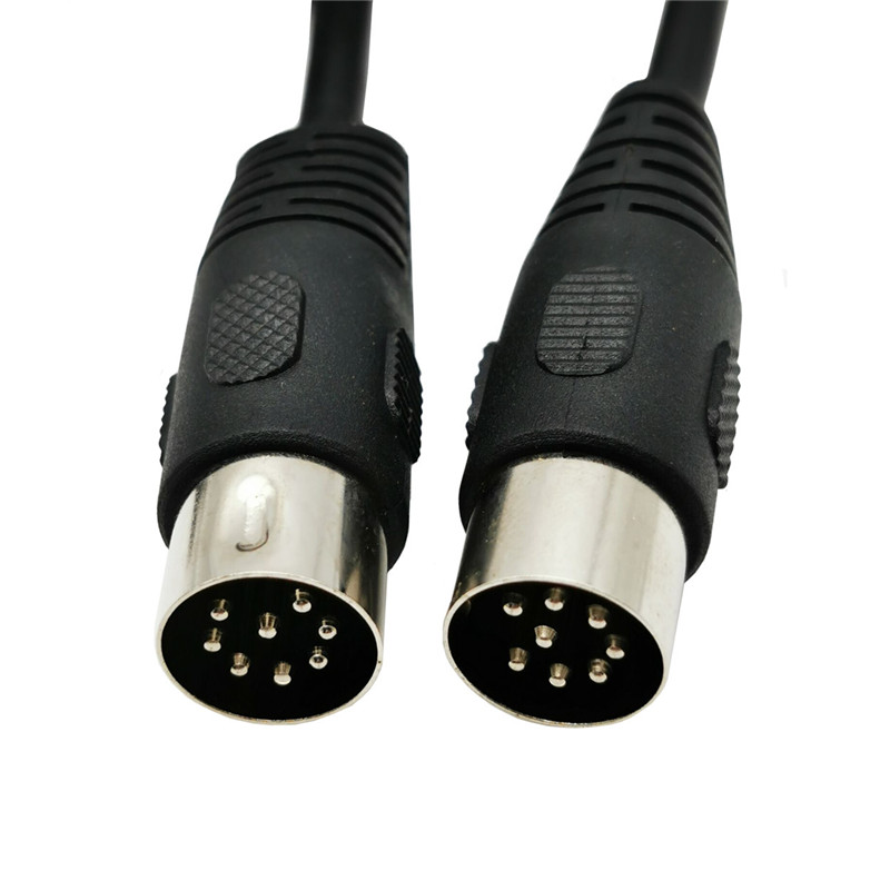 8 Pin DIN Male to 8 Pin DIN Male Speaker Audio Male to Male Extension Cable 0.5m 1.5m 3.0m 5.0m