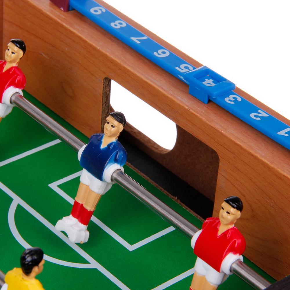 Mini mdf fodbold bord, udendørs bordfodbold fodbold bord