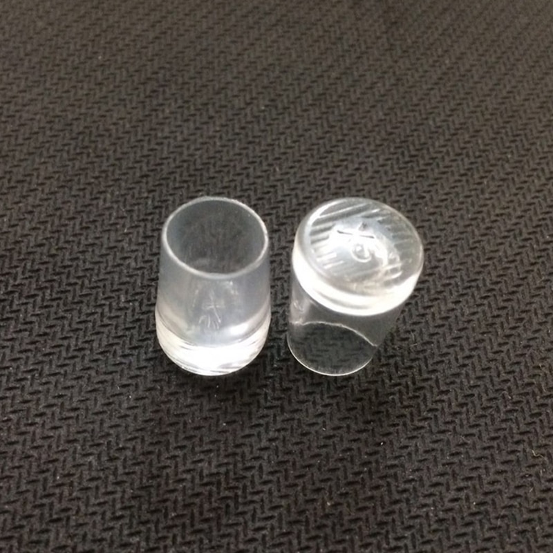 1 par de protectores de tacón de aguja alto de PVC S/M/L/XS tapones de talón tapas de zapatos Kit de cuidado de zapatos de plástico