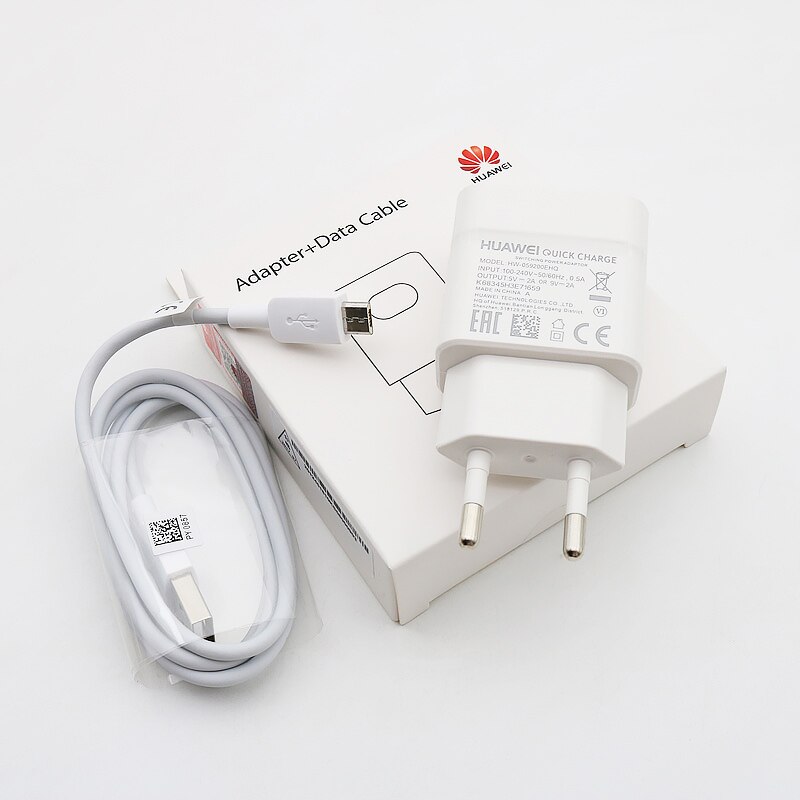 Huawei 9V2A Eu/Us Fast Charger QC2.0 Quick Fast Charge Adapter Type C/Micro Usb Kabel Voor Mate 7 8 10Lite P8 9 10Lite Honor 8