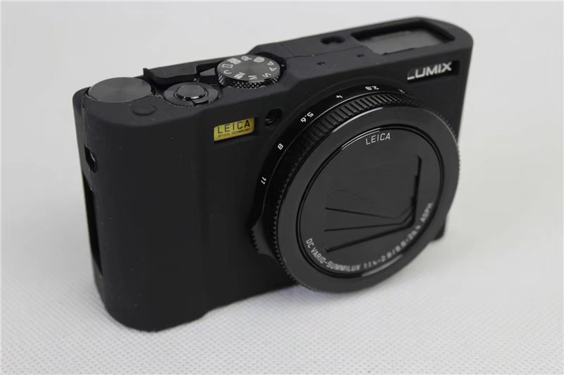 Mooie Beschermende Body Cover voor Panasonic Lumix LX10 Zachte siliconen Camera Tas panasonic Lumix L-X10 met Rubber Lens Cap