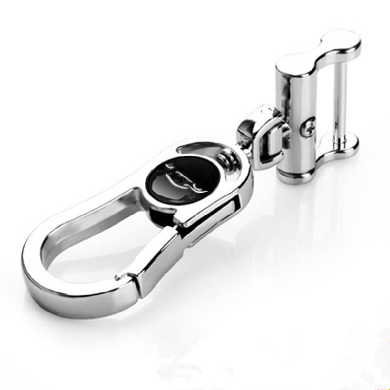 Coque de protection de voiture en TPU, Fiber de carbone, pour Kia Ceed Rio Rio5 Sportage R K3 KX3 K4 K5 Ceed Sorento Cerato Optima: Silver Keychain