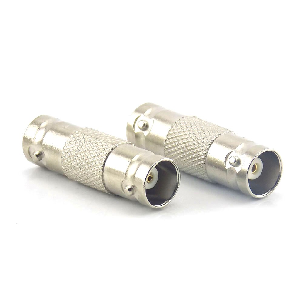 10pcs BNC Female Connector to BNC Female Inline Coupler Coax BNC Connector Extender for CCTV IP Camera AHD Security Video 10%