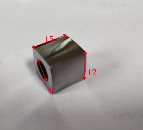 Wire-Electrode Cutting Conductive Block Hapden Polished Tungsten Steel Conductive Block 12*12*614*14*8
