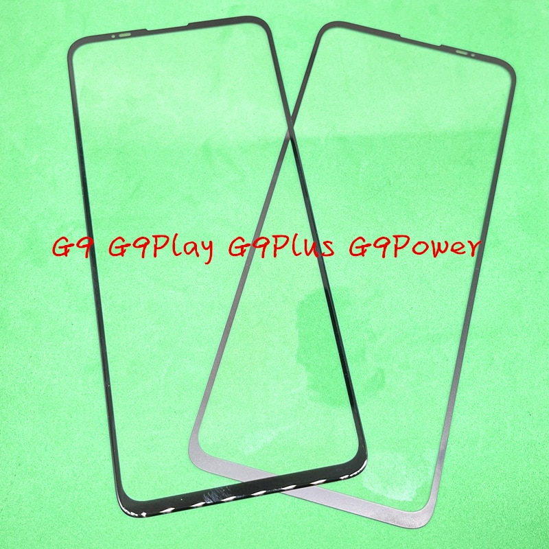 10Pcs Replacement LCD Front Touch Screen Glass Outer Lens For Motorola Moto G9 G9 Plya G9 Plus G9 Power / G9Plus G9Play G9Power