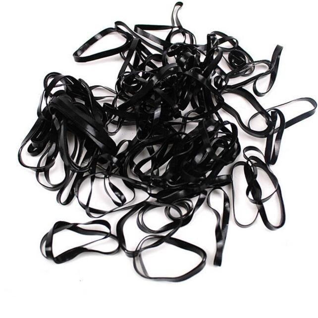 1PCS Drei Lagen Hoch Elastisch Pferdeschwanz Halter Haargummi Gummi