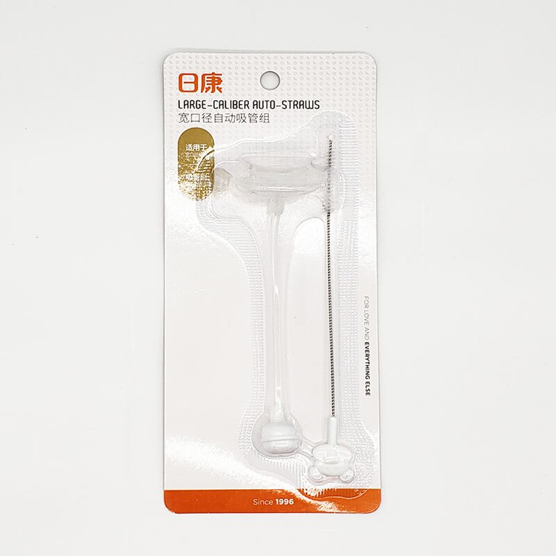 Rikang Breiten Mund Universal- Flasche Automatische Stroh mit Flasche Reinigung Pinsel einstellen Flasche Stroh Zubehör mit Schwerkraft Ball