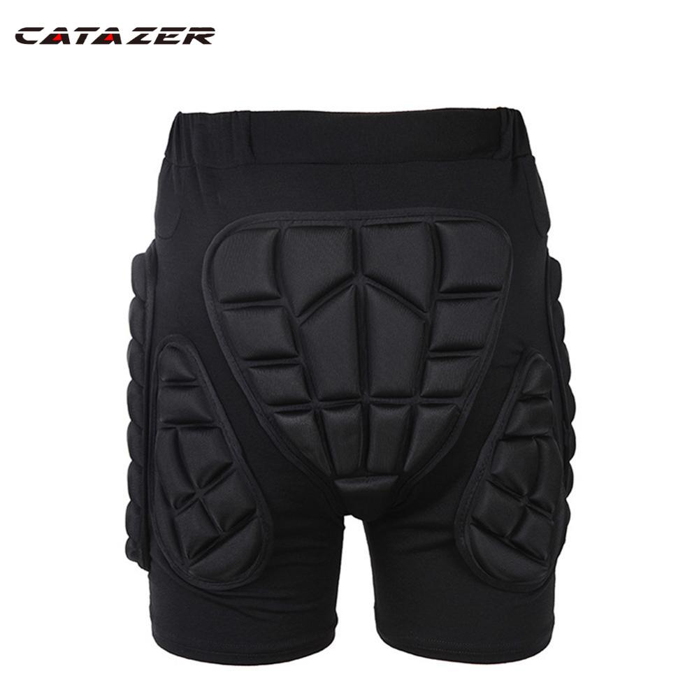 Catazer Outdoor Totaal Impact Heupkussen Beschermende Shorts Licht Snowboard Ski Schaatsen Hip Bescherming Padded Sport Gear Unisex