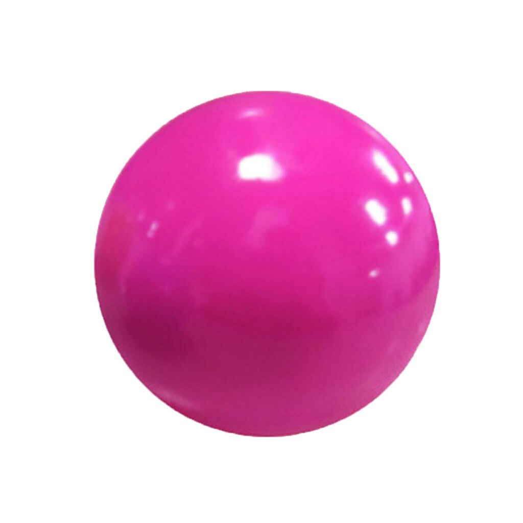 1pc klebrig Ball Weiche 10ml Sicher Spaß Fluoreszierende federnd Ziel Ball Dekompression Ball Klebrige Kugel Für Zauberstab Ziel platte Decke: lila 