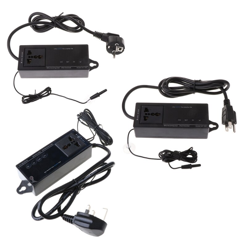 Digitale Led Aquarium Temperatuurregelaar Thermostaat Uk/Eu/Us Plug