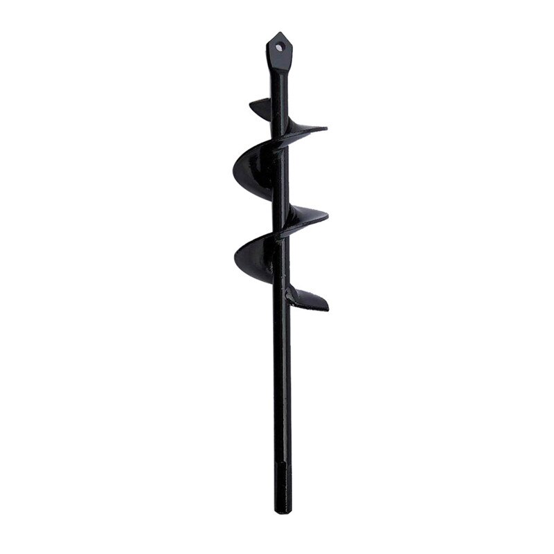 Garden Auger Drill Bit Tool Spiral Hole Digger Ground Drill Earth Drill For Seed Planting Gardening Fence Flower Planter