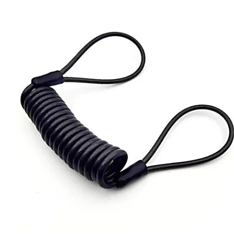 Candado antirrobo para ruedas de patinete eléctrico, llave portátil con cable de acero, accesorios para bicicleta de montaña: C6