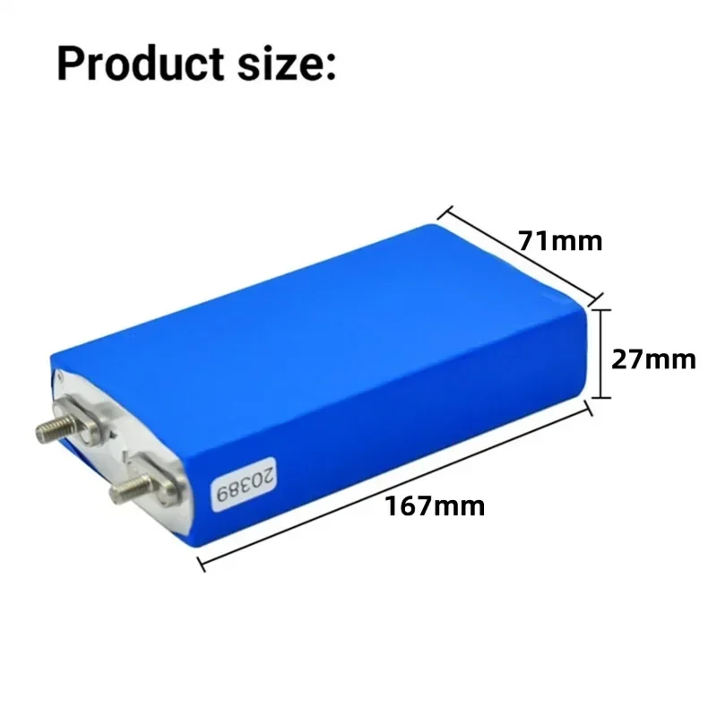 3.2V 25Ah LiFePO4 Battery Cell for Diy 12V 24V36V 48VSolar UPS Power Supply 25000mAh Deep Cycle Lithium Iron Phosphate Batteries