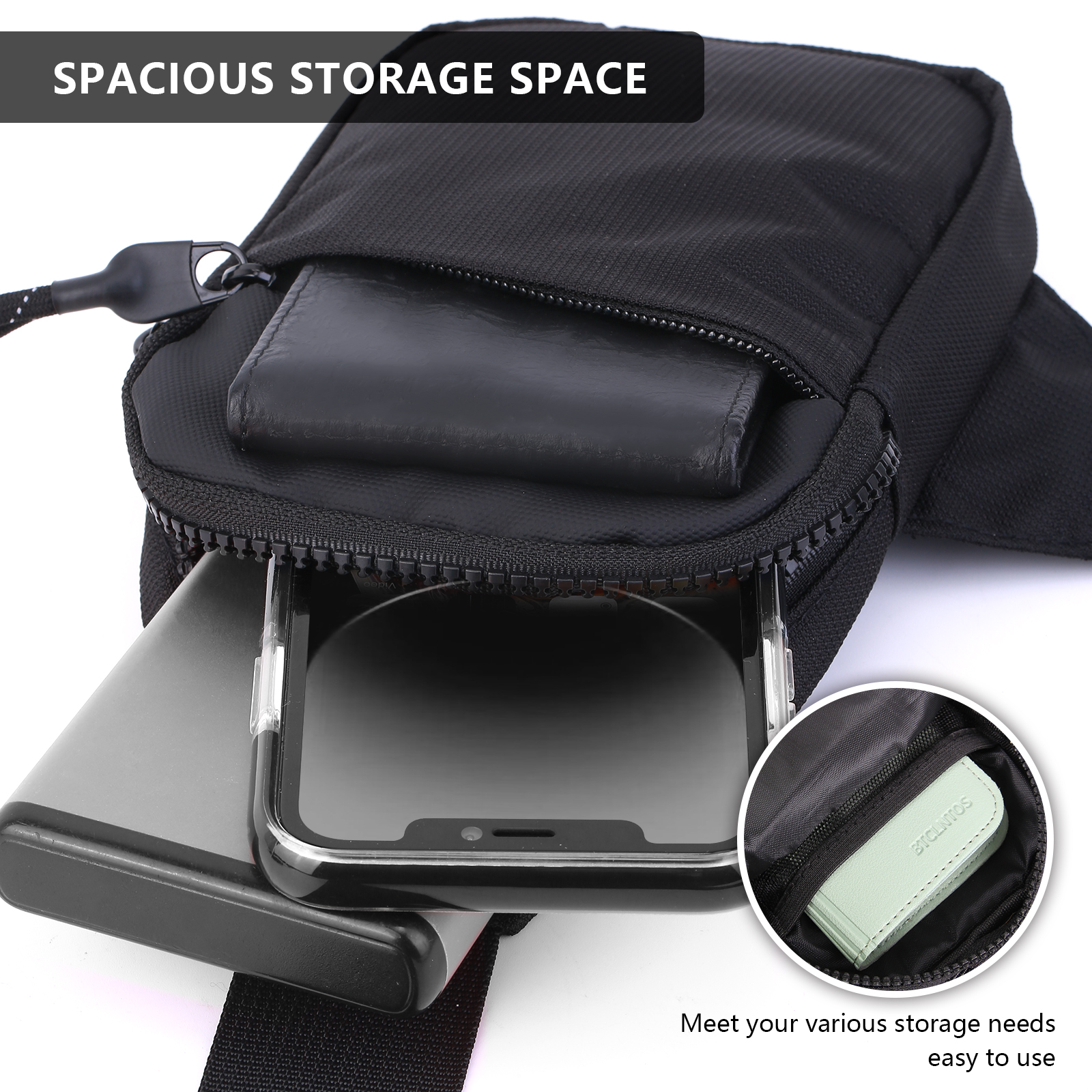 Factory Direct Sports Chest Bag Men's Small Size Backpack Women Messenger Bag Mobile Phone Waist Bag Mini Satchel