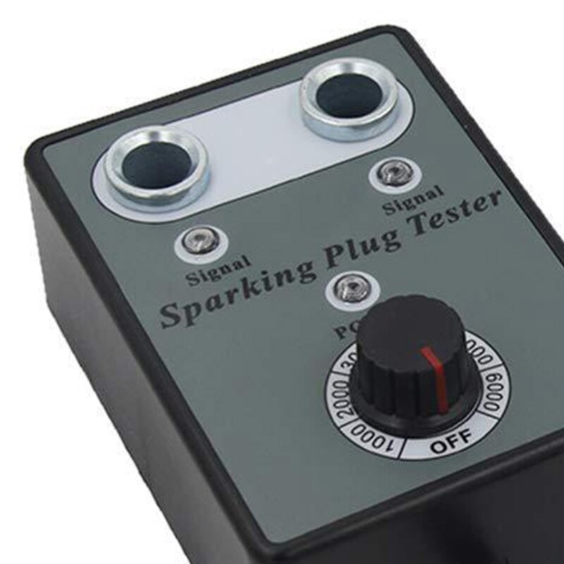 Dual See Auto Zündkerze Tester Detektor Bausatz Motor- Zündkerze diagnostizieren Werkzeuge Analysieren Zündung mit Adapter