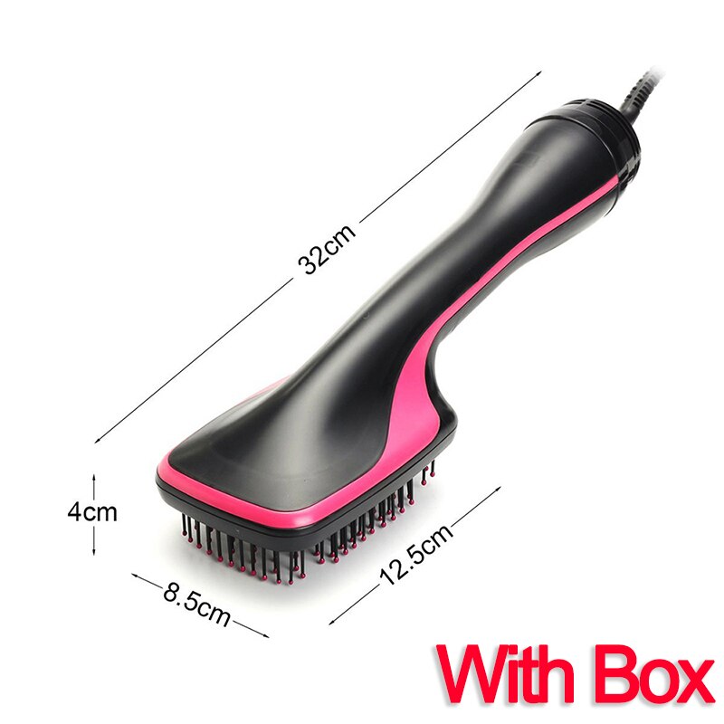 Hair Dryer Brush One Step Hair Blower Brush Electric Air Brush Hairdryer Hairbrush Styler and Volumizer: UK Plug / WITH BOX
