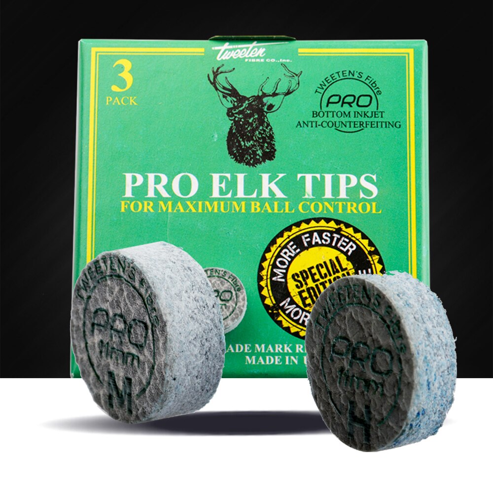 Ronnie O'Sullivan-ELK PRO tacos de billar Snooker Cue 10mm 11mm medio duro dureza consejos una Uds Billiad accesorios barato