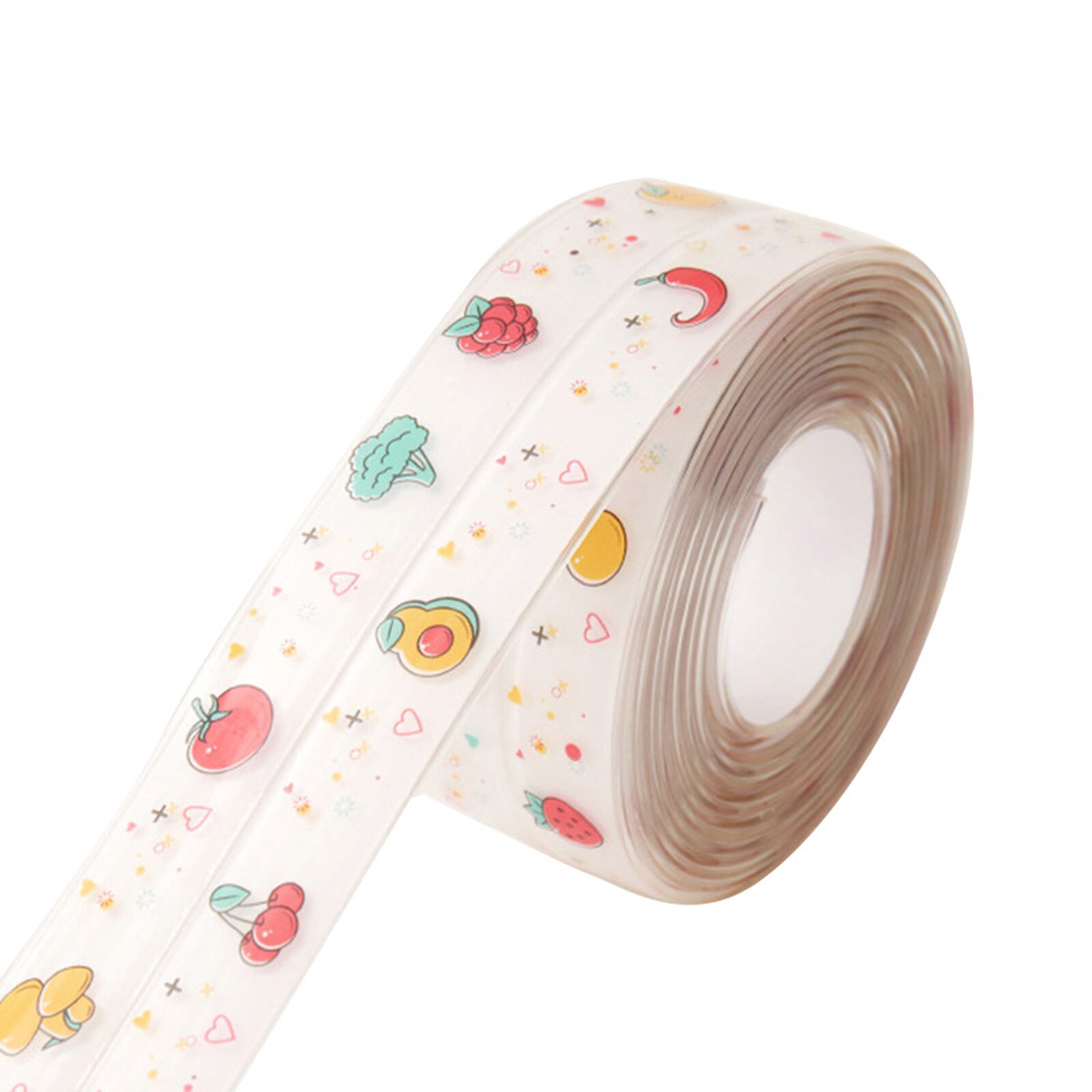 38MM Caulk Strip For Bathtub Bathroom Caulk Tape Self Adhesive PVC Waterproof Sealing Tape Edge Protector For Kitchen JA: Transparent D