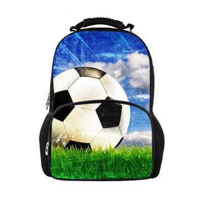Noisydesigns Children's Preppy Backpack 3D Printing Backpack for Teenager Boys Cool Men Travel Rucksack School Backpacks: 6076A