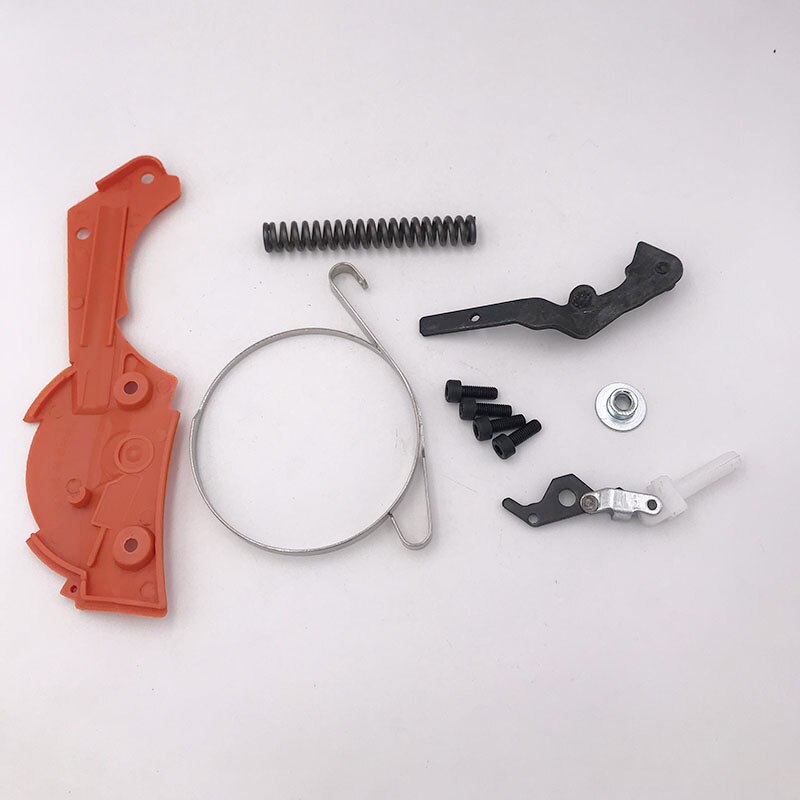 HUNDURE łańcuch hamulca zespół wiosna pokrywa staw kolanowy rękawem zestaw naprawczy dla HUSQVARNA 362 365 371 372 XP 372XP części robić pił łańcuchowych