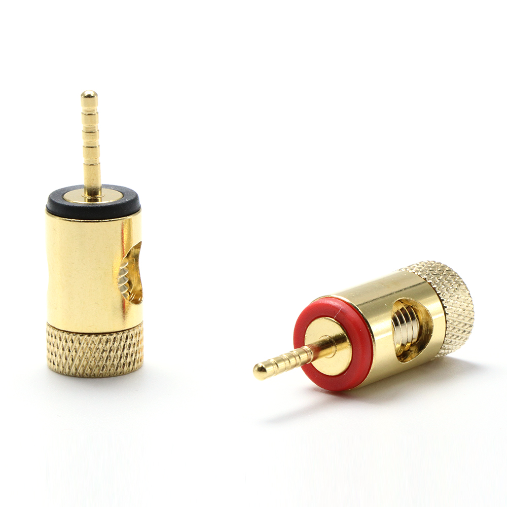 Hifi Audio Banana Plug Connector, Vergulde Banana Speaker Plug Connector